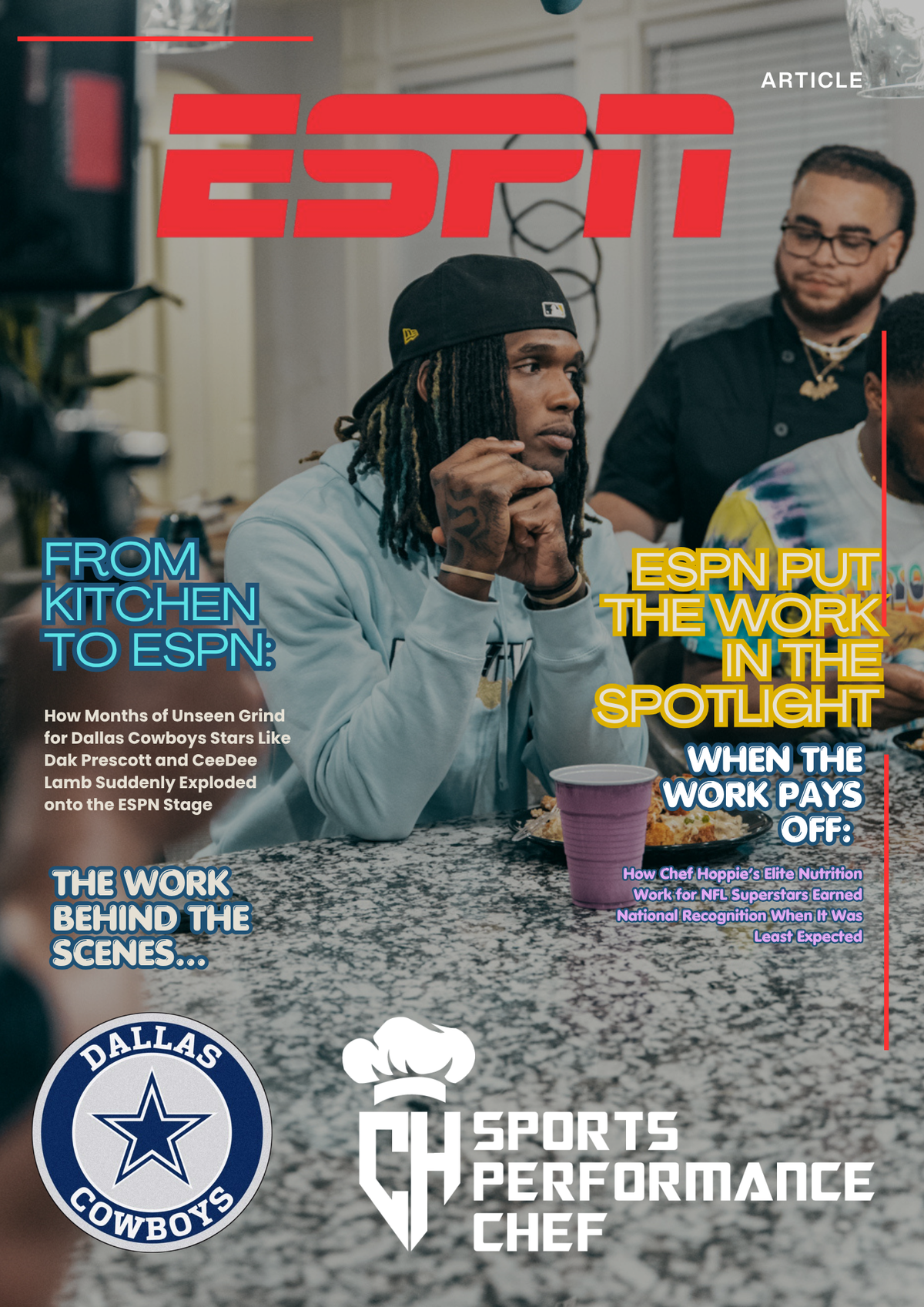 The ESPN Moment I Never Saw Coming: Chef Hoppie Behind the Scenes with the Dallas Cowboys
