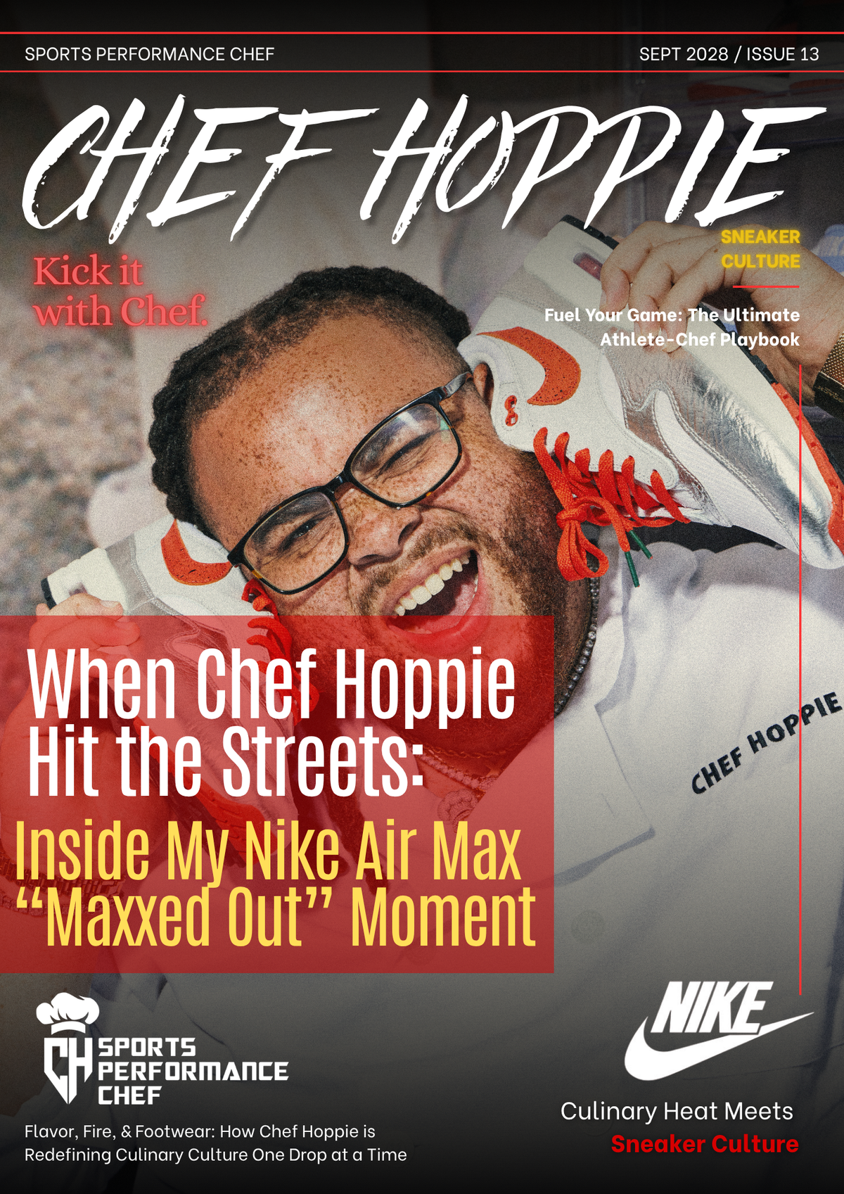 When Chef Hoppie Hit the Streets: Inside My Nike Air Max “Maxxed Out” Moment