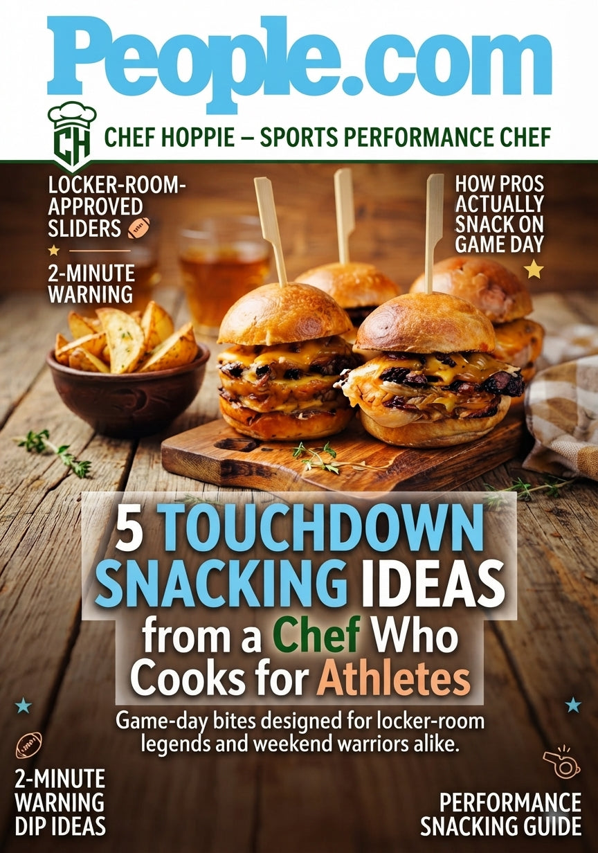 5 Touchdown Snacking Ideas from a Chef Who Cooks for Athletes