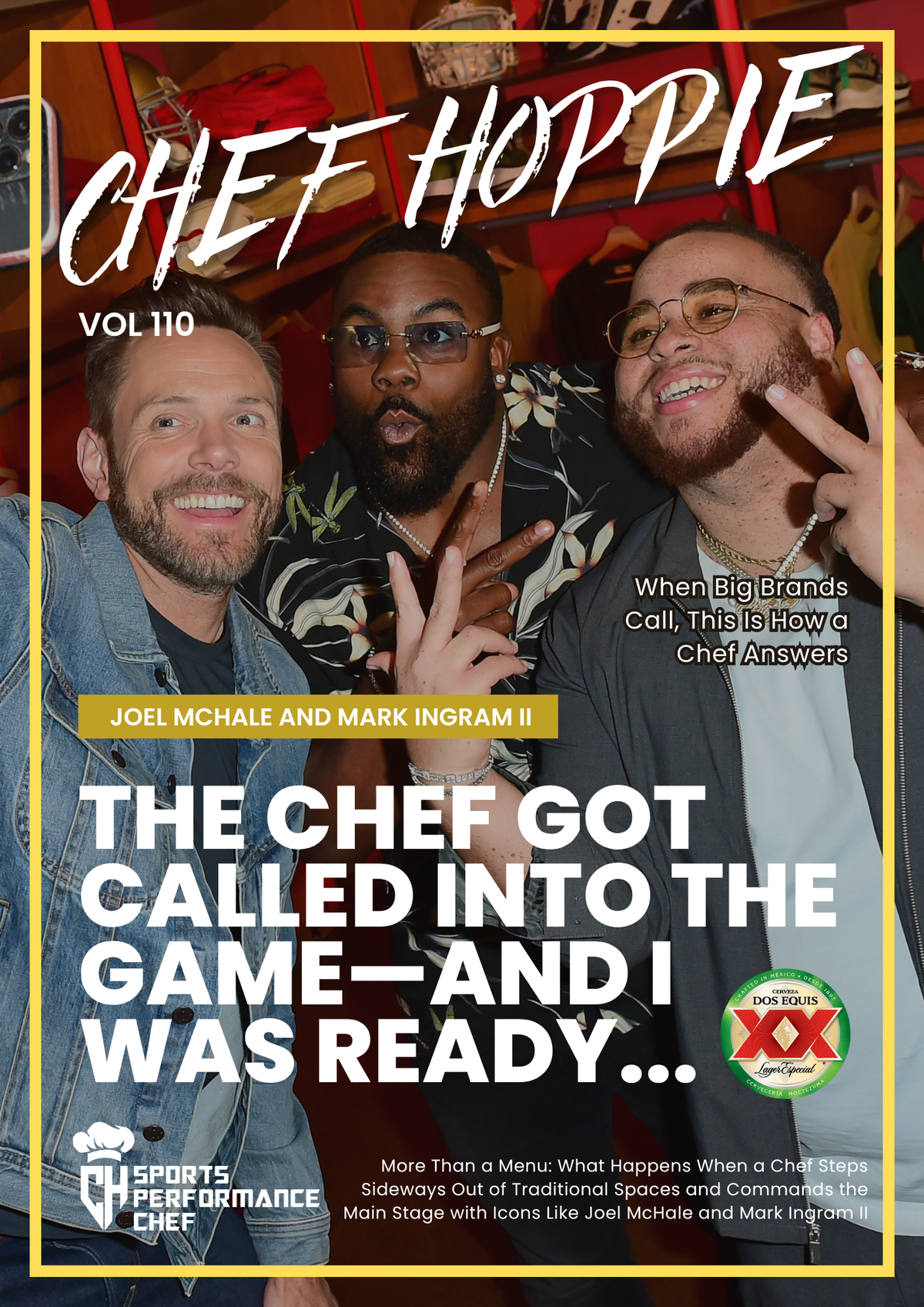 The Chef Got Called Into the Game, and I Was Ready!