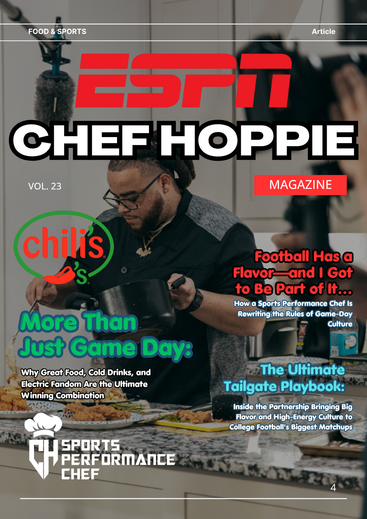 Football Has a Flavor—and I Got to Be Part of It…