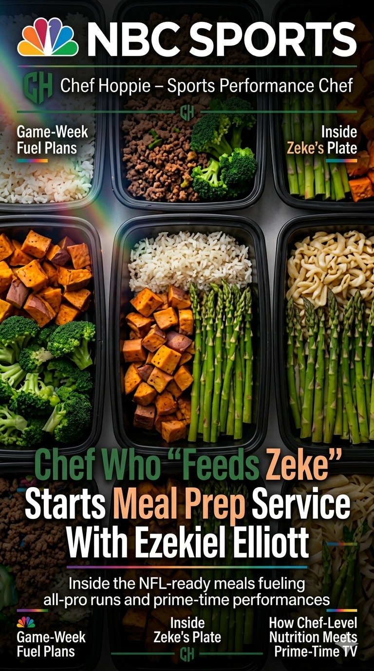 Chef Who ‘Feeds Zeke' Starts Meal Prep Service With Ezekiel Elliot
