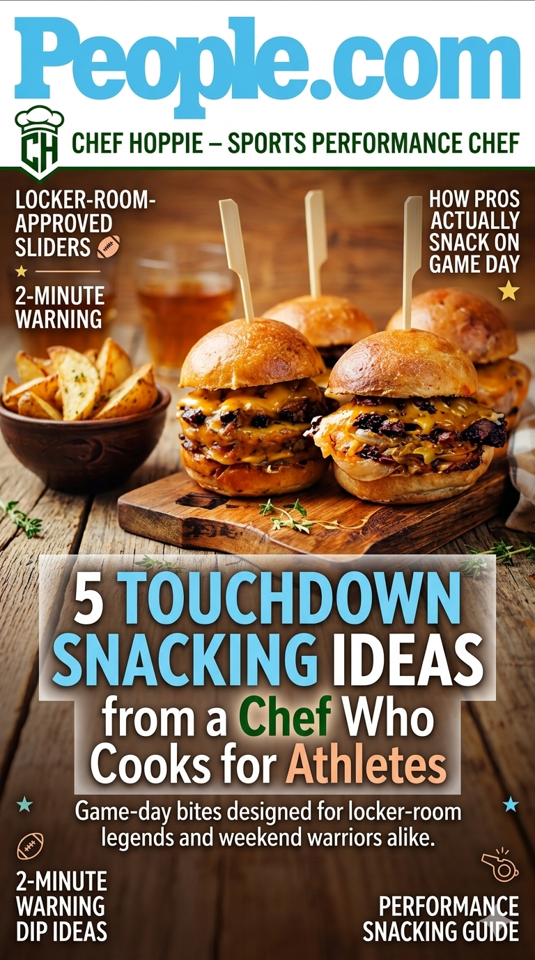5 Touchdown Snacking Ideas from a Chef Who Cooks for Athletes