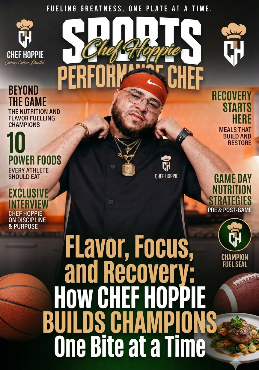 How Chef Hoppie Builds Champions One Bite at a Time.