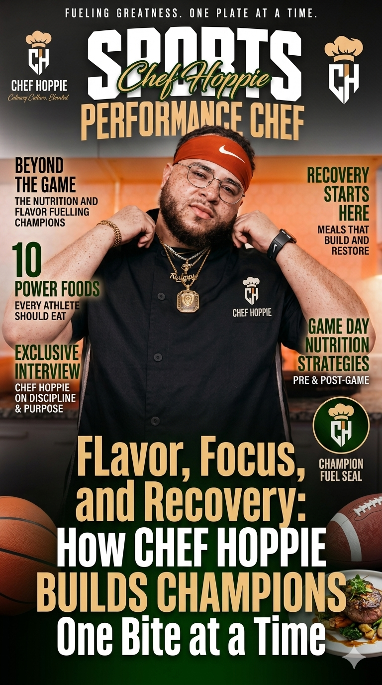 How Chef Hoppie Builds Champions One Bite at a Time.