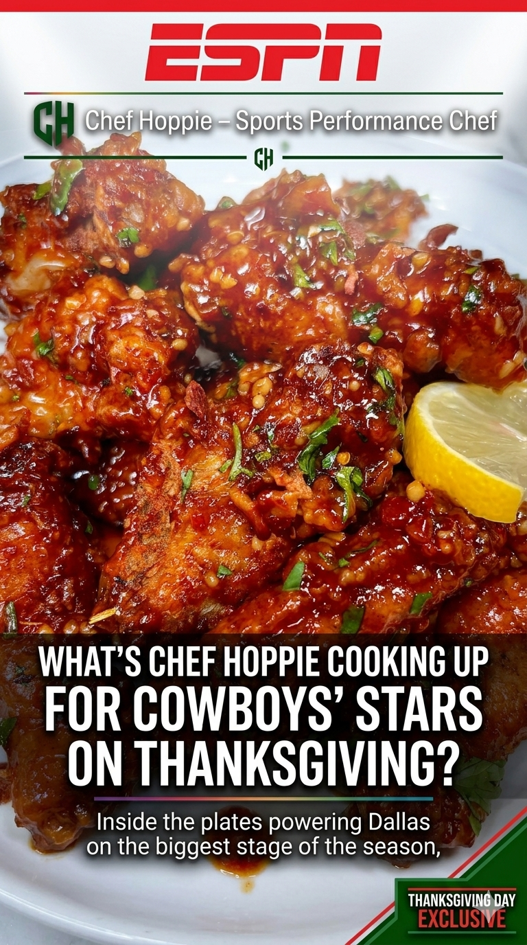 What's Chef Hoppie cooking up for Cowboys' stars on Thanksgiving?